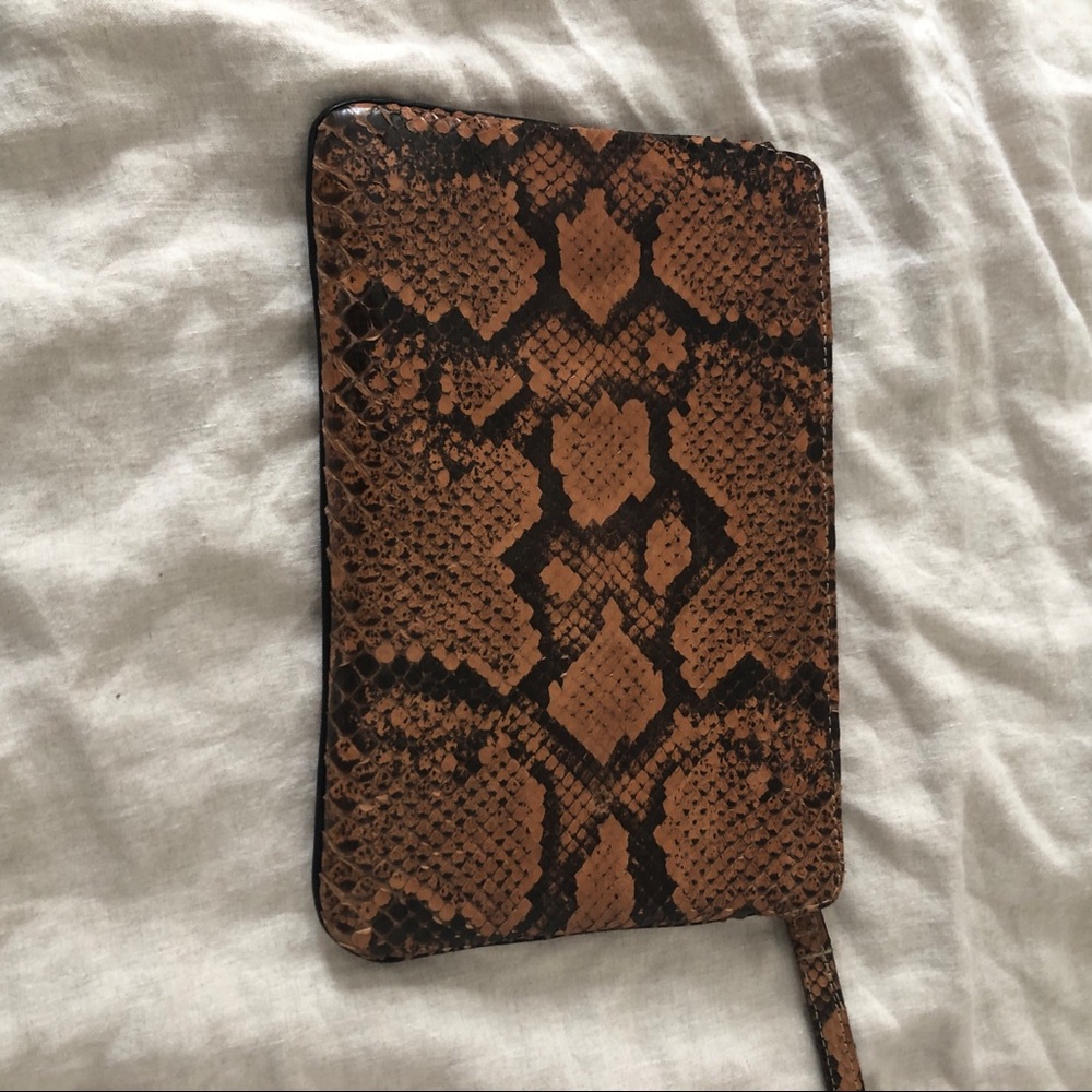 Genuine Python Custom Made Large Clutch - image 1